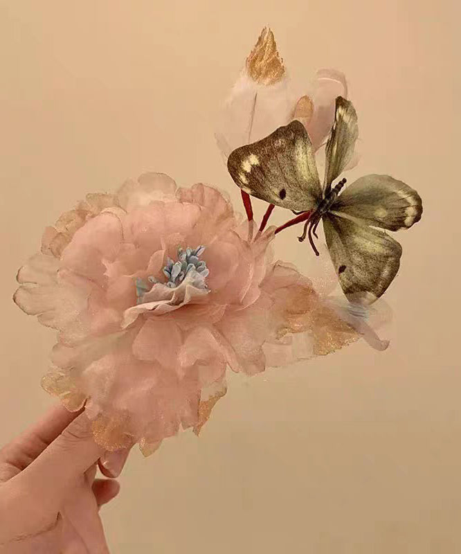 Multi Tulle Butterfly Hairpin