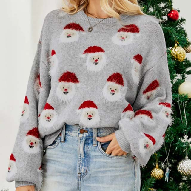 Fashionable Christmas Knit Sweater for Women
