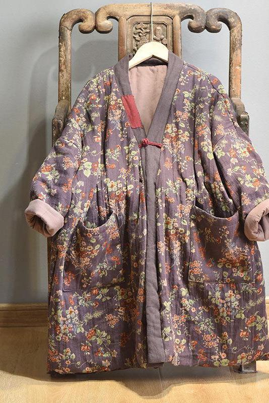 Limited Stock- Retro Loose Warm Pocket Coat