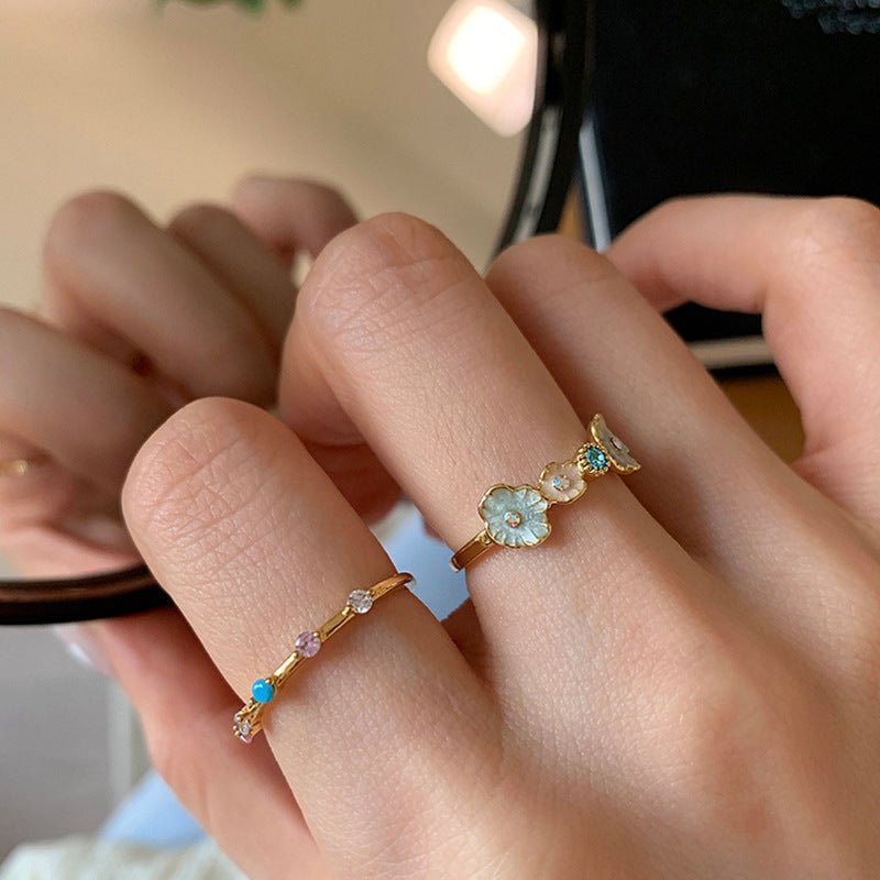 Bluebell Ring Set