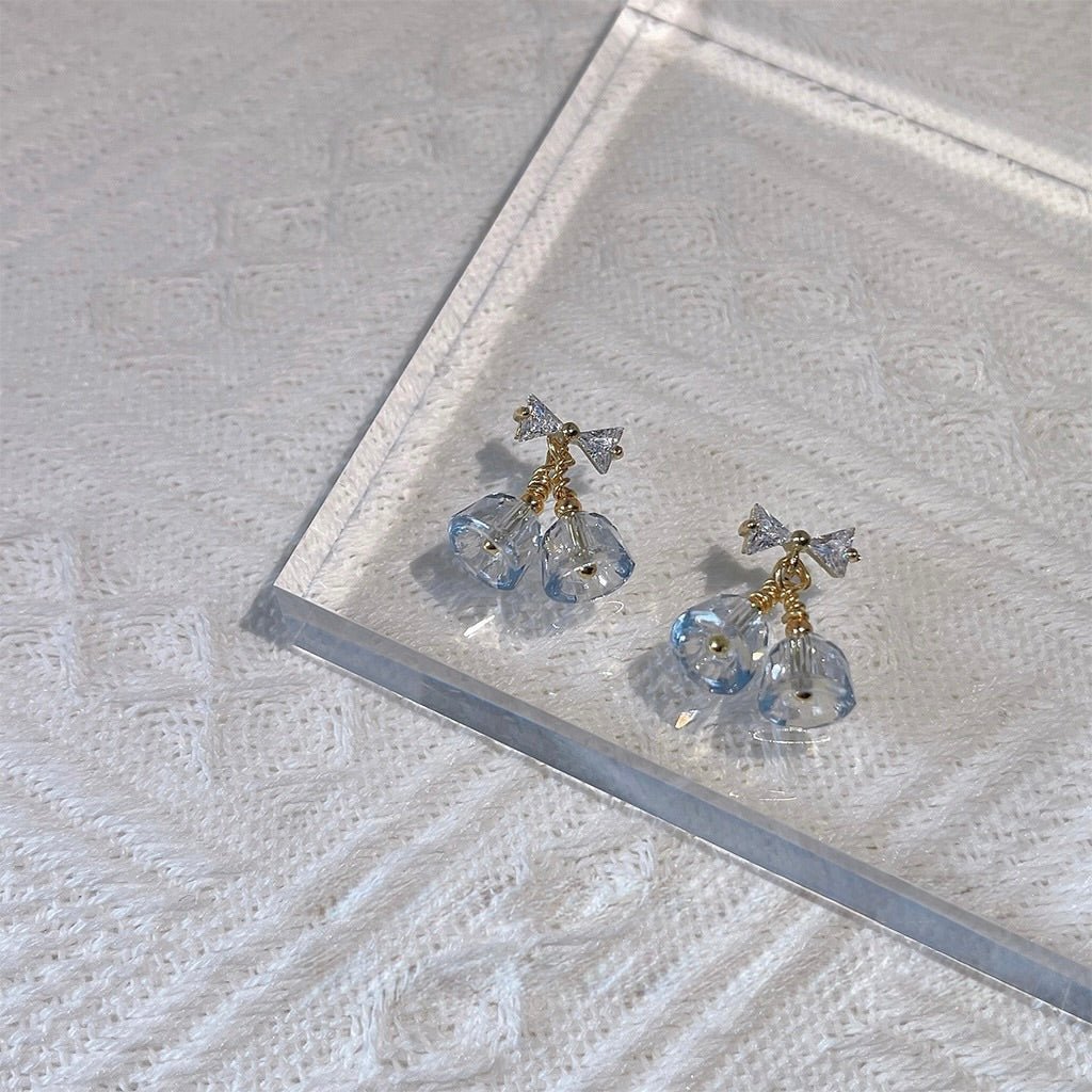 Bow and Bell Earrings