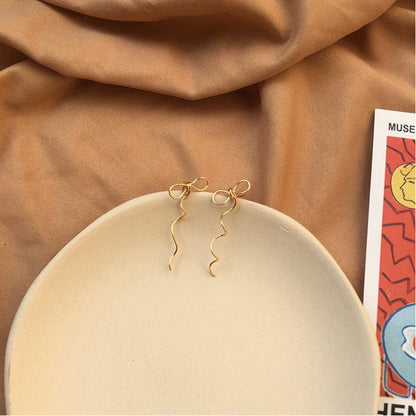 [] Bow Earrings