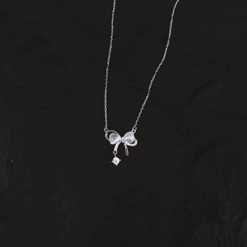 Christine Bow Necklace
