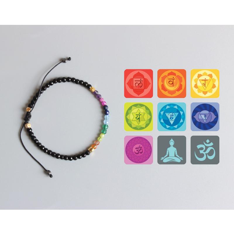 7 Chakra Yoga Healing Bracelet
