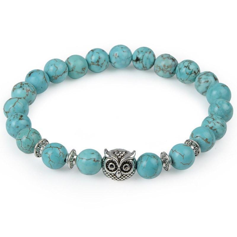Buddha Beads Animal Charm Bracelet