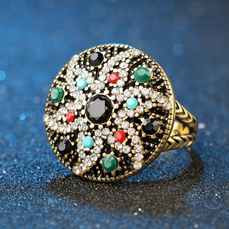 Colorful Star Design Bracelet and Ring Set