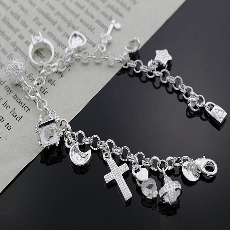 Silver Charm Bracelet