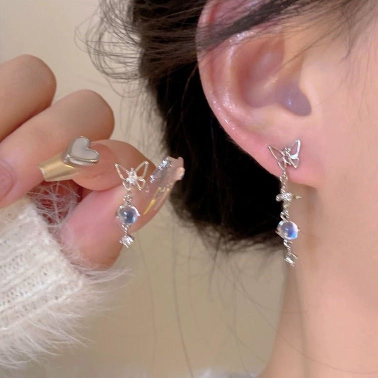 Judy Butterfly Drop Earrings