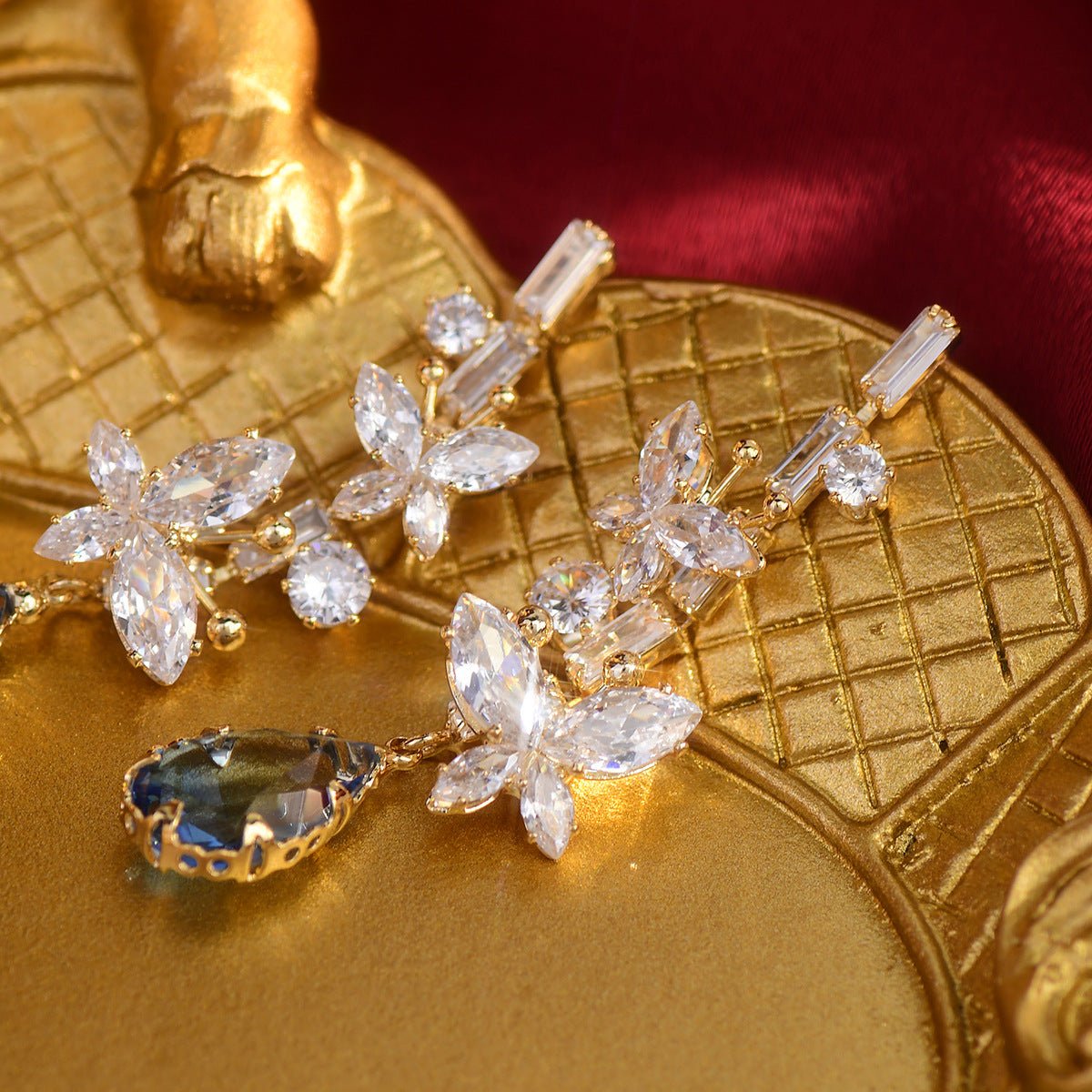 Yolanda Butterfly Drop Earrings