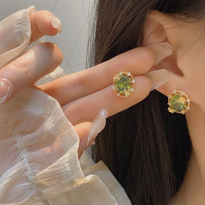 Butterfly Garden Stud Earrings