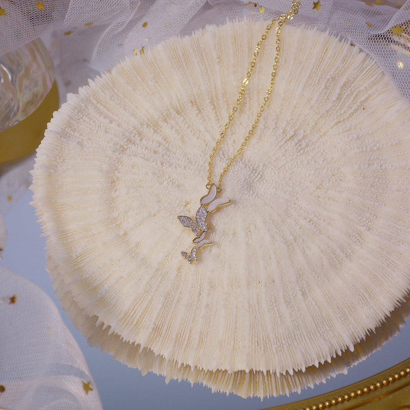 [] Ria Butterfly Necklace