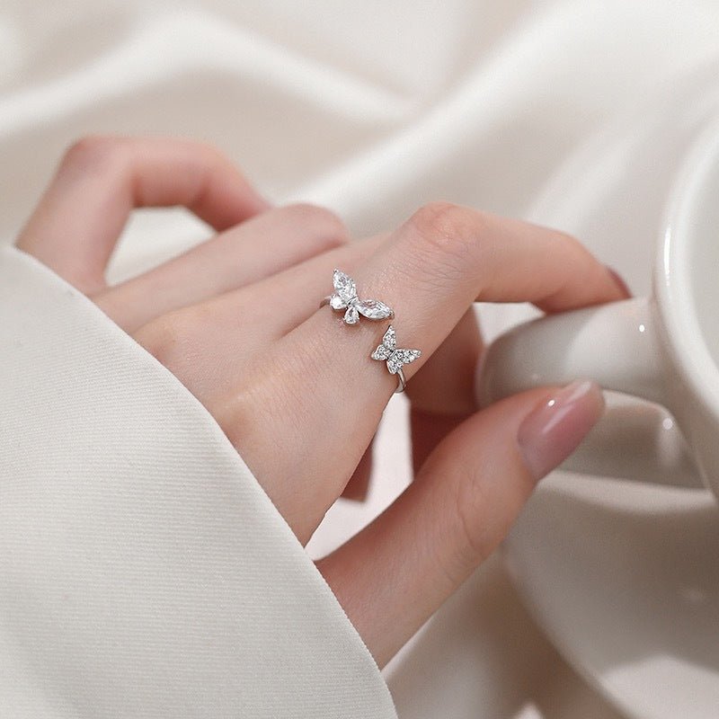Butterfly Nocturne Ring
