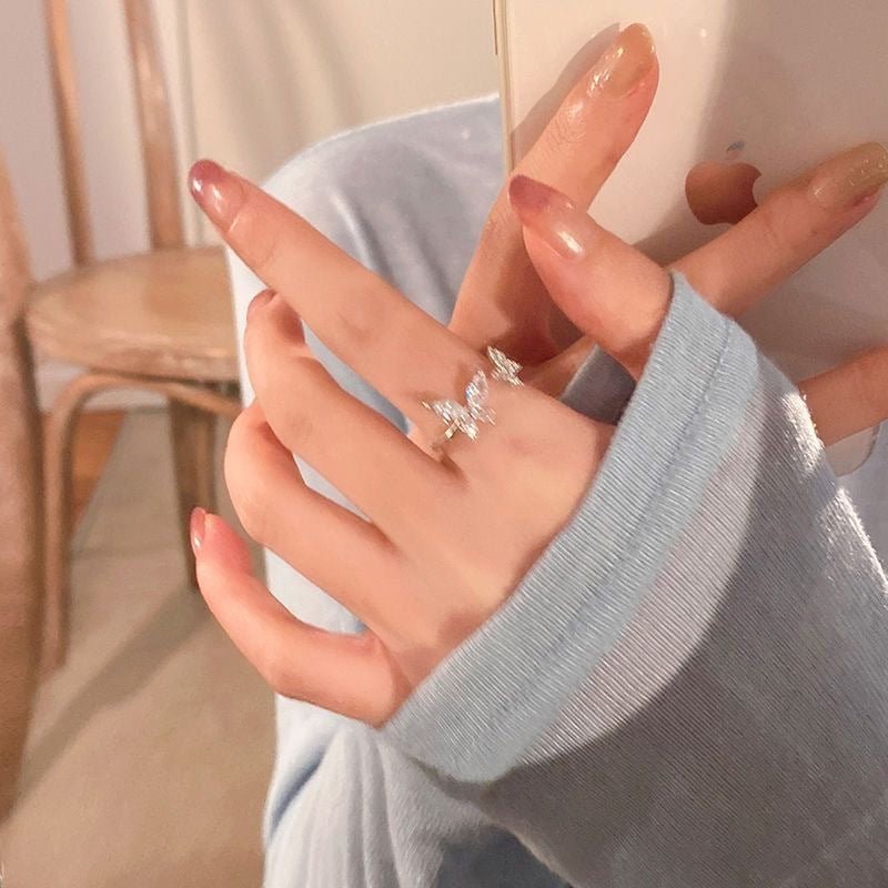 Butterfly Nocturne Ring