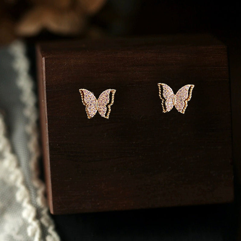 Stacey Butterfly Stud Earrings