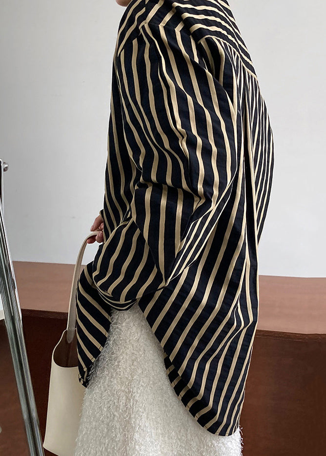 Black O-neck Patchwork Cozy Top Fall