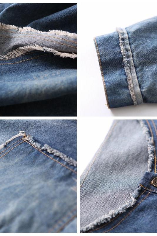 Blue Denim Dresses Fall Outfits