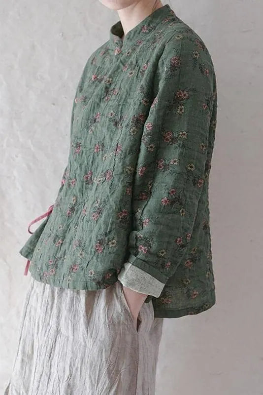 Limited Stock- 100% Cotton Retro Lace-up Sweatshirt
