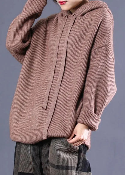 Red Chocolate Knit Fall Knit Top