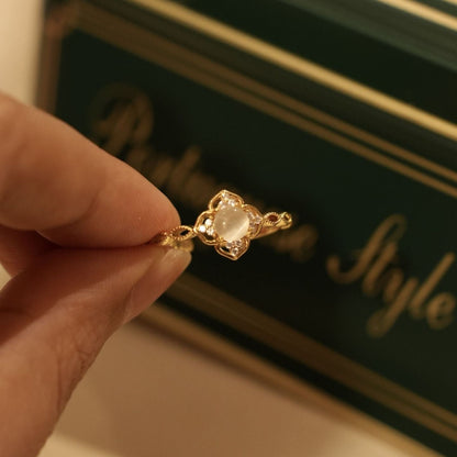 Cat's Eye Opal Ring