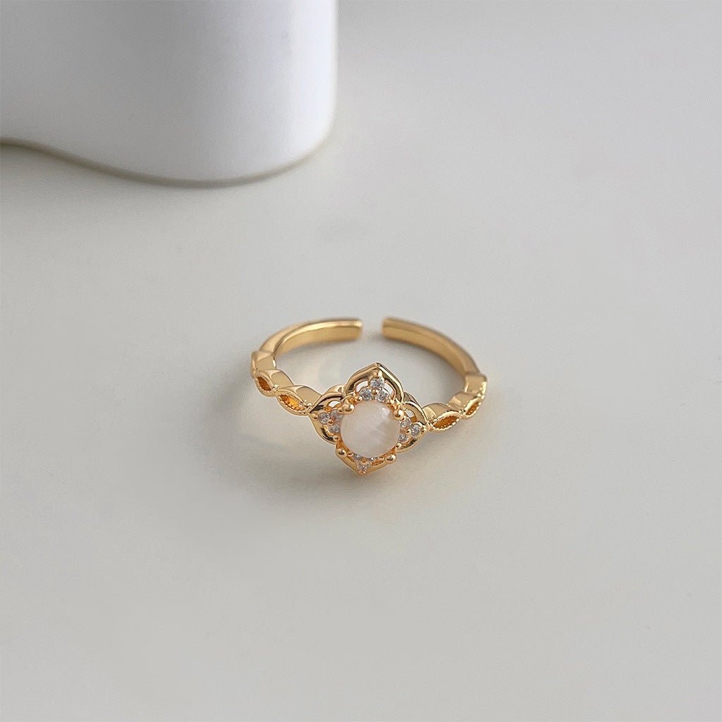 Cat's Eye Opal Ring