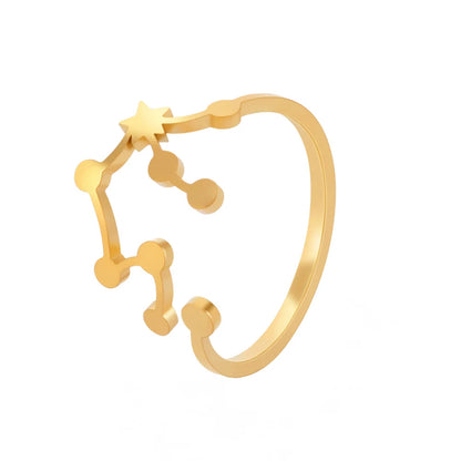 Zodiac Star Sign Rings