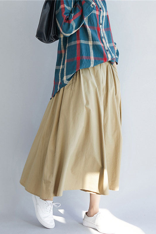 Spring Half-length Skirt A-line Skirt