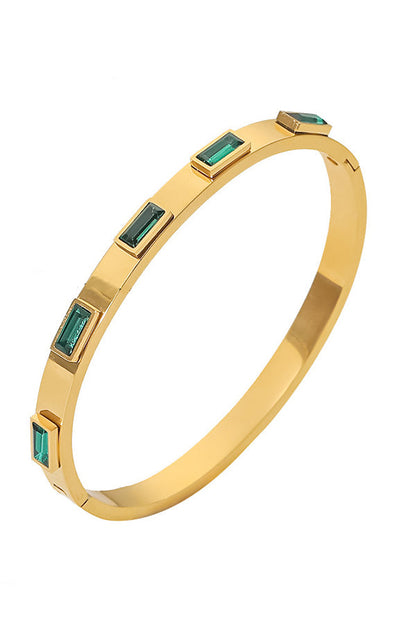 Retro Stainless Steel Gold Bracelet