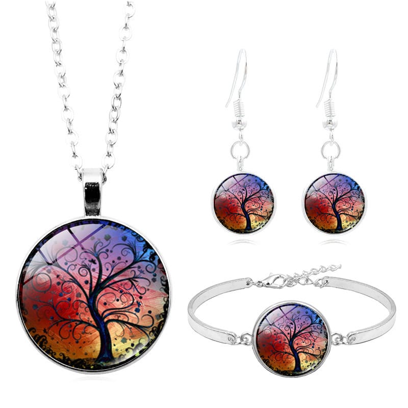 Tree of Life Jewelry Set: Embrace Nature's Mystical Power