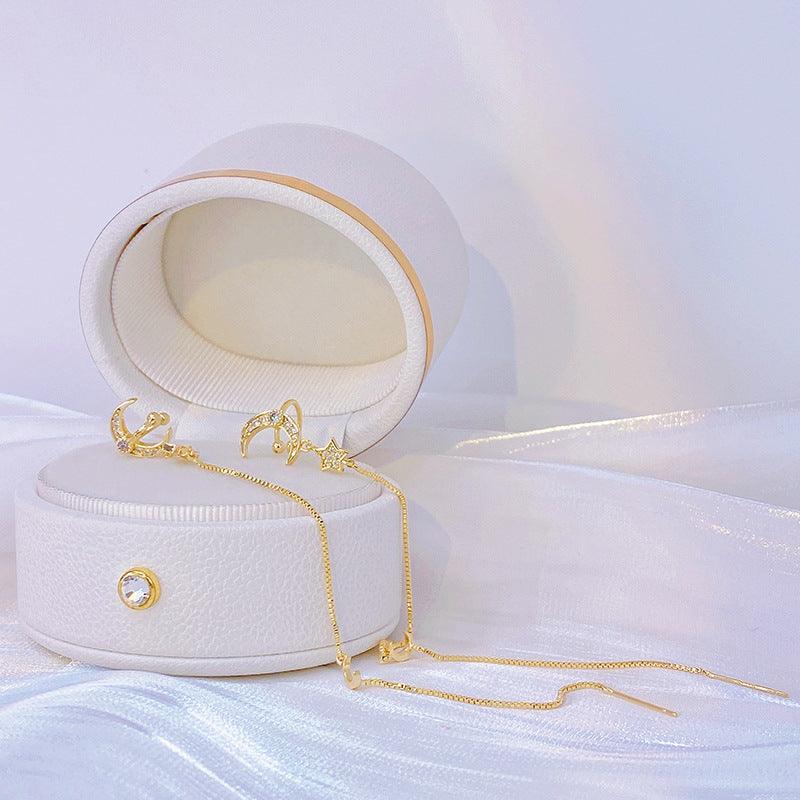 Celestial Threader Earrings and Cuffs