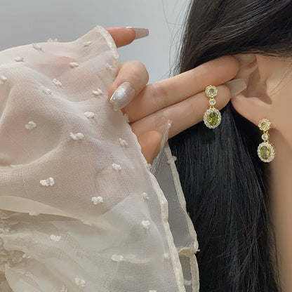 Celine Peridot Earrings