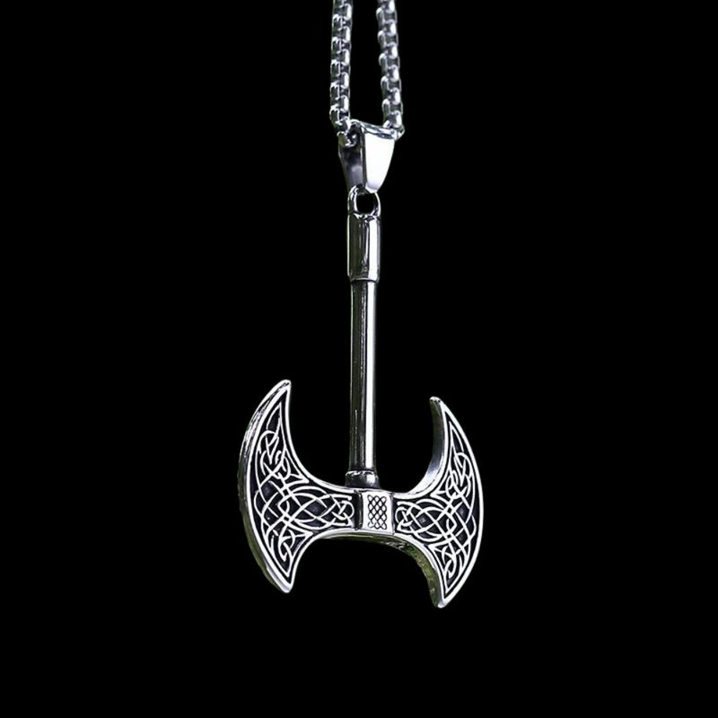 Celtic Knot Sailor Axe Pendant