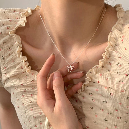 Cherie Bow Necklace