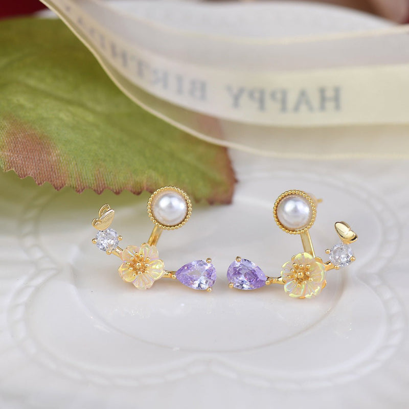 Christina Cherry Blossom Earrings