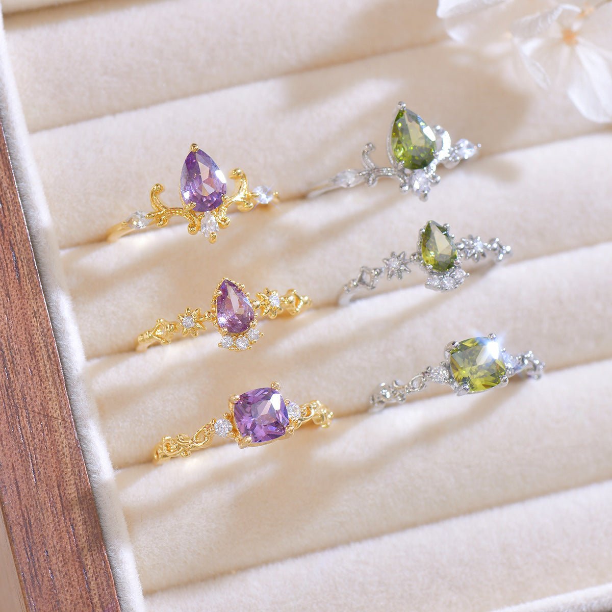 Chiara Amethyst Ring