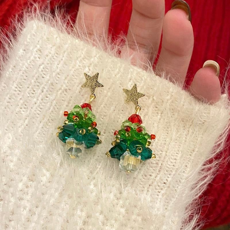 Christmas Tree Earrings