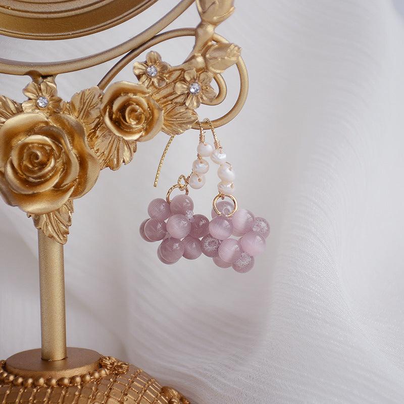 [] Grape Earrings