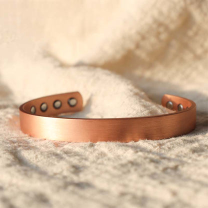 Copper Spiritual Bracelet Adjustable Magnetic Cuff for Healing