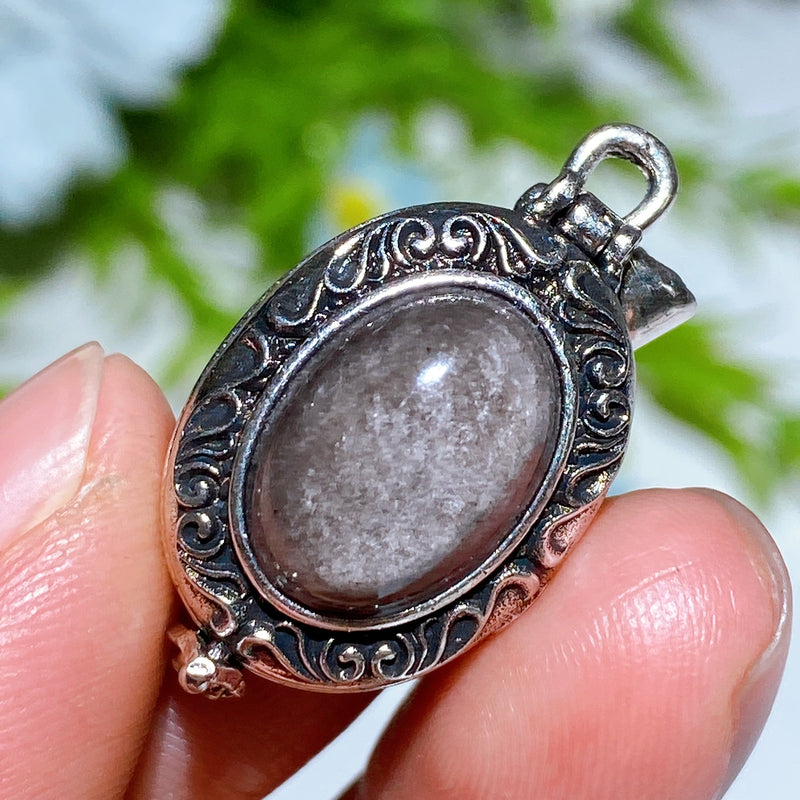 Crystal Healing Tiger Eye Pendant 25mm