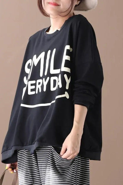 - Handmade Printed 100% Cotton Sweatshirt