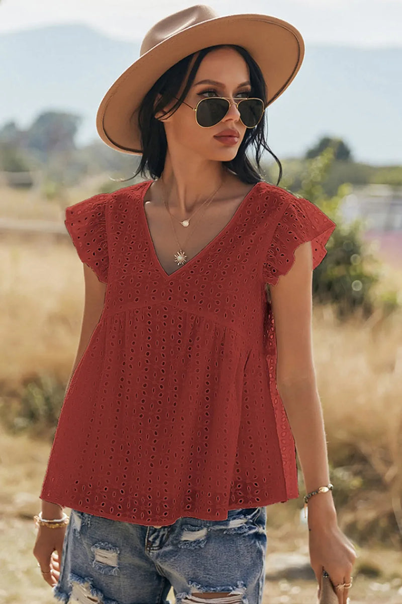 Cotton Embroidered Shirt