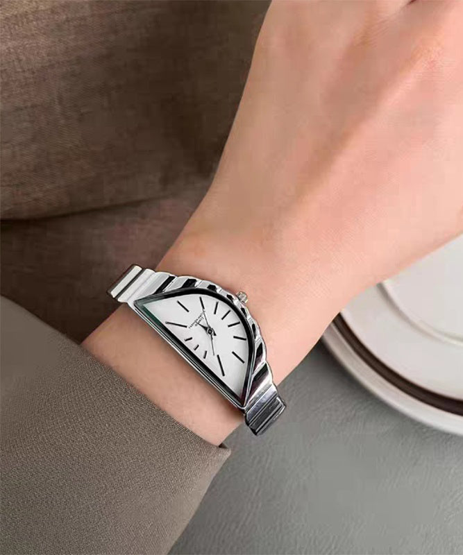 Original Design Gold Stainless Steel Alloy Half-moon Watches