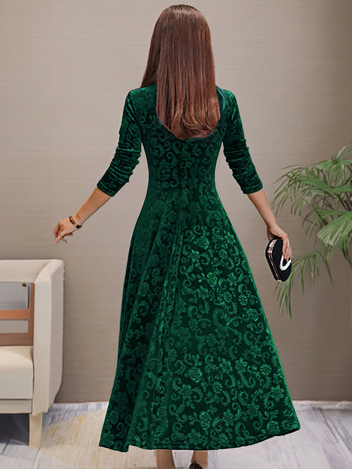 Nancy | Luxurious Holiday Dress