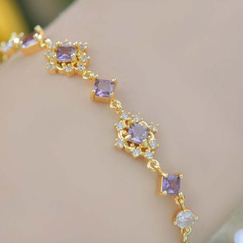 Daphne Bracelet in Purple