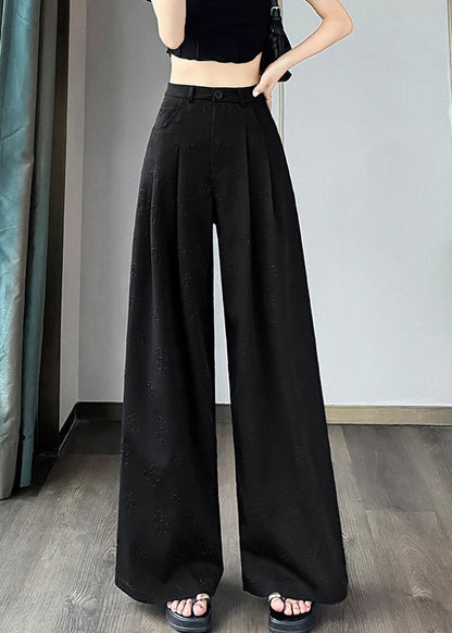 Grey Pockets High Waist Spandex Pants Summer