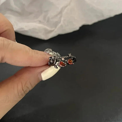 Stylish Antique Opal Unpredictable Gothic Band