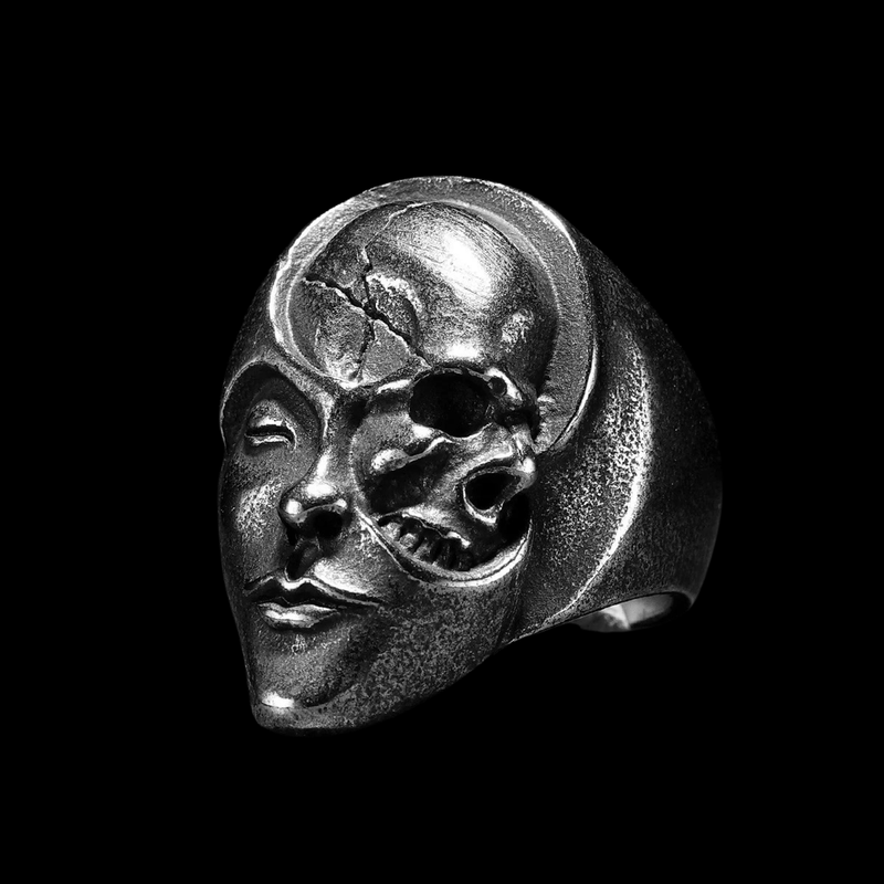 Duality Skull Ring