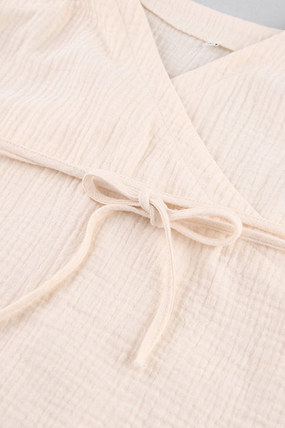 Tie-waist Cotton Cami Dress