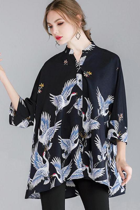 Limited Stock- Animal Prints Loose Shirt
