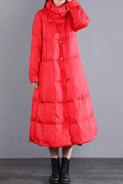 Winter Loose Long Coat Thick Down Coat