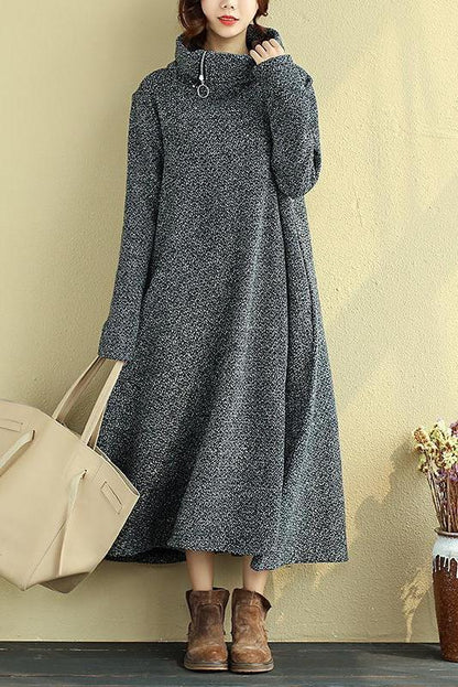 Limited Stock- Winter Loose Turtleneck Dress
